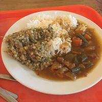 Food from daily buffet at Country Life - Armady in Prague