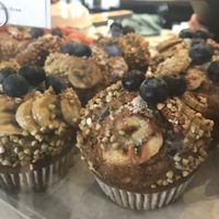 Banana muffins  at Wolfox in Hove