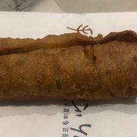 Planted-based mushroom fish fritter  at Shou Yi Fried Fritters  in Central Singapore