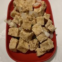 Salt n pepper tofu  at China Palace in Worthing