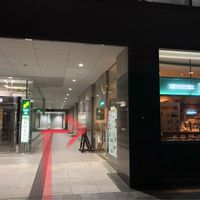 Walk to the end of this corridor and turn right at CoCo Ichibanya - Umeda Sky Building in Osaka