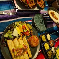 Taquitos en fajitas at El Castillo in Valkenburg