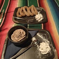 Churros en chocolademouse at El Castillo in Valkenburg