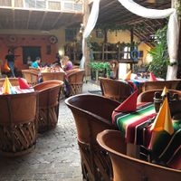 Inside at the back at El Castillo in Valkenburg