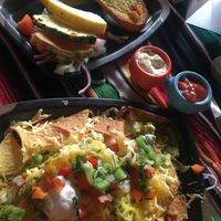 Vegan nacho’s and garlic bread. Super delicious at El Castillo in Valkenburg