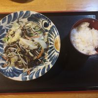 Stirr fry at Marumiya in Okinawa