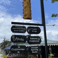   at Aroma Coffee Bar in Cahuita