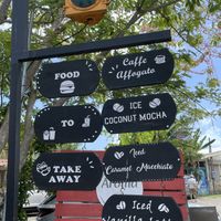   at Aroma Coffee Bar in Cahuita