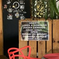   at Aroma Coffee Bar in Cahuita