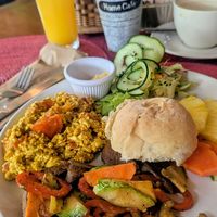  at Aroma Coffee Bar in Cahuita
