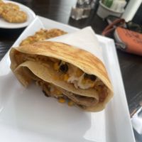 Southwest burrito- vegan  at Rachel's Cafe & Creperie in Lancaster
