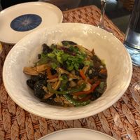 Oyster and wood ear mushrooms in oyster sauce at Suyuan in Bristol