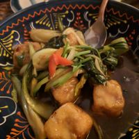 Delicious tofu and potato rolls at Suyuan in Bristol