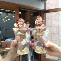 Parfaits  at Trueberry - Omotesando in Tokyo