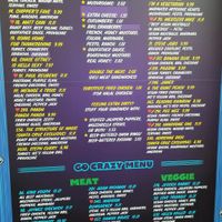 menu board at Ike's Love & Sandwiches in Santa Cruz