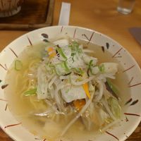 Salt ramen oomori at Toryanse in Tokyo