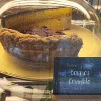 Berries crumble at Slow Bakes in Central Singapore