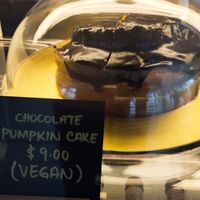 Chocolate pumpkin at Slow Bakes in Central Singapore