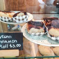 New version of vegan cinnamon roll at Slow Bakes in Central Singapore
