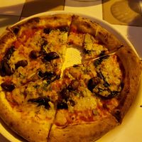 Vegan pizza. at The Island in Surfers Paradise