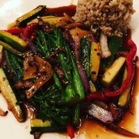 Vegetable Teriyaki at Meiji in Fayetteville