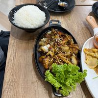 Stir fried teriyaki 3/5  at Saute-san 素特-さん in Central Singapore