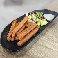 Vegan Luncheon Fries with Vegan Mayo at Saute-san 素特-さん in Central Singapore