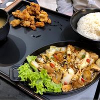 Teriyaki lion mane rice  at Saute-san 素特-さん in Central Singapore