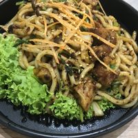 Stir fry udon - mala at Saute-san 素特-さん in Central Singapore