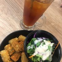 Add on P2 set with Hash Brown balls  at Saute-san 素特-さん in Central Singapore