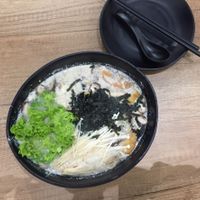 Ramen soy milk  at Saute-san 素特-さん in Central Singapore