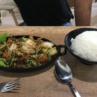 Mushroom and rice dish at Saute-san 素特-さん in Central Singapore