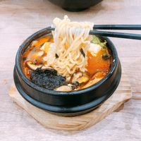 Kimchi ramen 😋 i like at Saute-san 素特-さん in Central Singapore