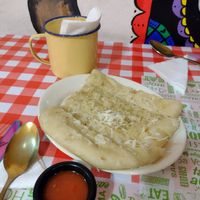 Entrada at Lazy Vegan in Santiago