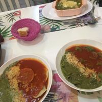 Lasaña y pastas rellenas at Lazy Vegan in Santiago