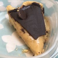 Tarta de bonobon at Lazy Vegan in Santiago