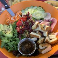 Bahn mi salad at 98 Center Moab in Moab