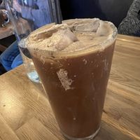 Iced Vietnamese coffee  at 98 Center Moab in Moab