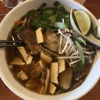 Tofu shiitake pho  at 98 Center Moab in Moab