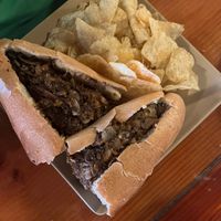 Vegan Cheesesteak   at 98 Center Moab in Moab
