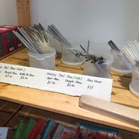Metal straws at Unpackt - Upper Thomson in Northeast Singapore