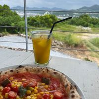  at Pizzaria Ukauka in Okinawa