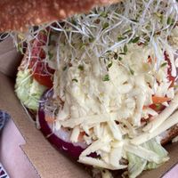 Basil cheese roll  at Flour of Life Bakery in Helensvale
