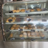 Hot cabinet   at Flour of Life Bakery in Helensvale