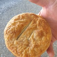 Mushroom mince pie at Flour of Life Bakery in Helensvale