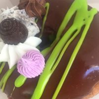 Doughnut  at Flour of Life Bakery in Helensvale