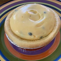 Passionfruit tart  at Flour of Life Bakery in Helensvale