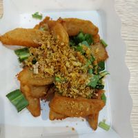 Fried spicy vegan chicken #Veganuary at So​ Vegan in Bangkok