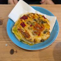 Focaccia at Trago in Leipzig