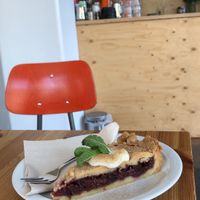 Crumble cake  at Trago in Leipzig